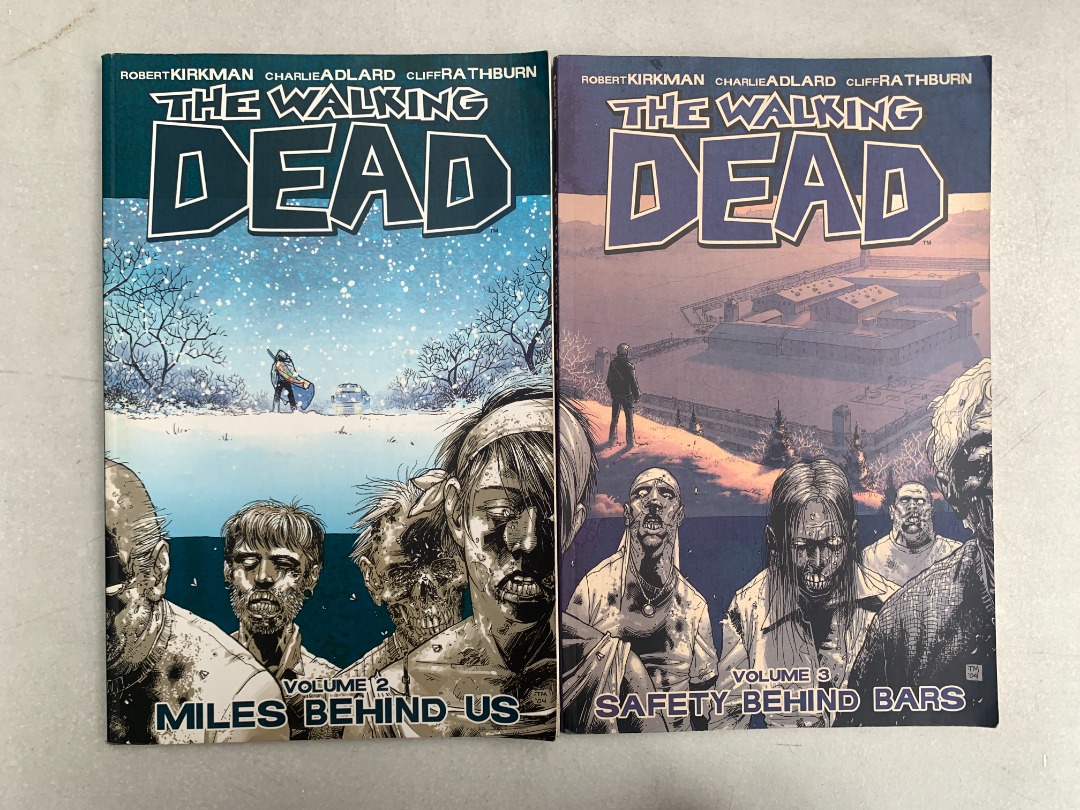 [NC240] Set of 3 The Walking Dead Comic Books (Vol 1, 2 & 3) on Carousell