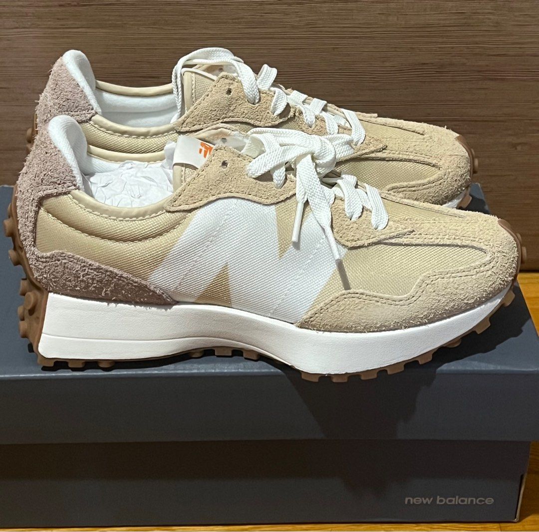 B: Ming by Beams x New Balance 327 MS327UE 海外日本限定拼接復古麂