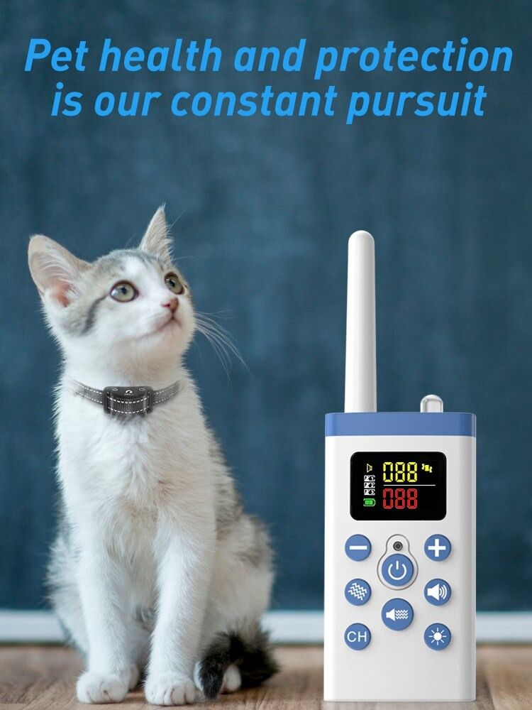 New Cat Anti Meowing Collar Cat Stop bark Collar With Remote