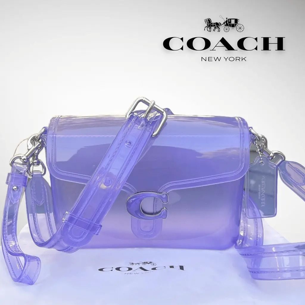 Coach Green Jelly Tabby Crossbody Bag Brand New W Tags, Strap & Wristlet  CH748