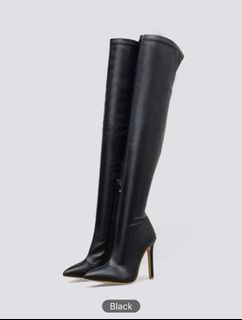 New Thigh high boots Black EU38