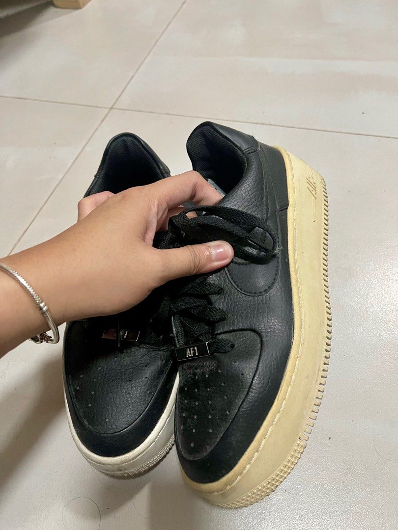Nike Air Force 1 Sage Low Black White