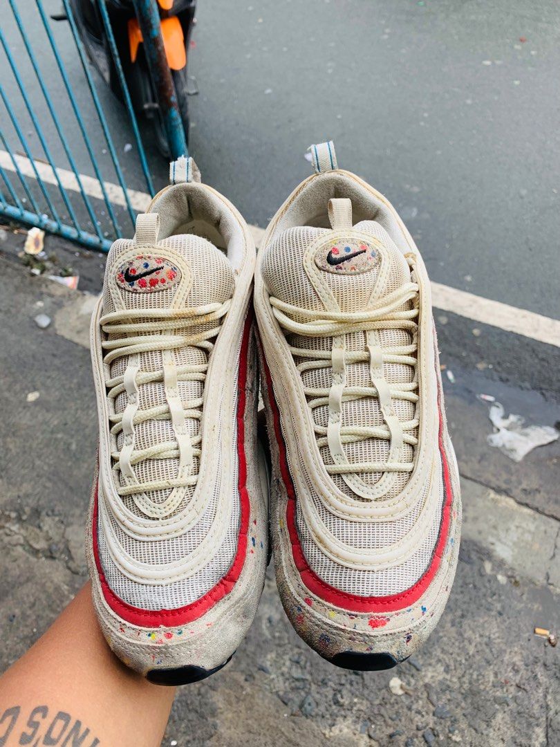 Nike air max discount 97 paint splatter
