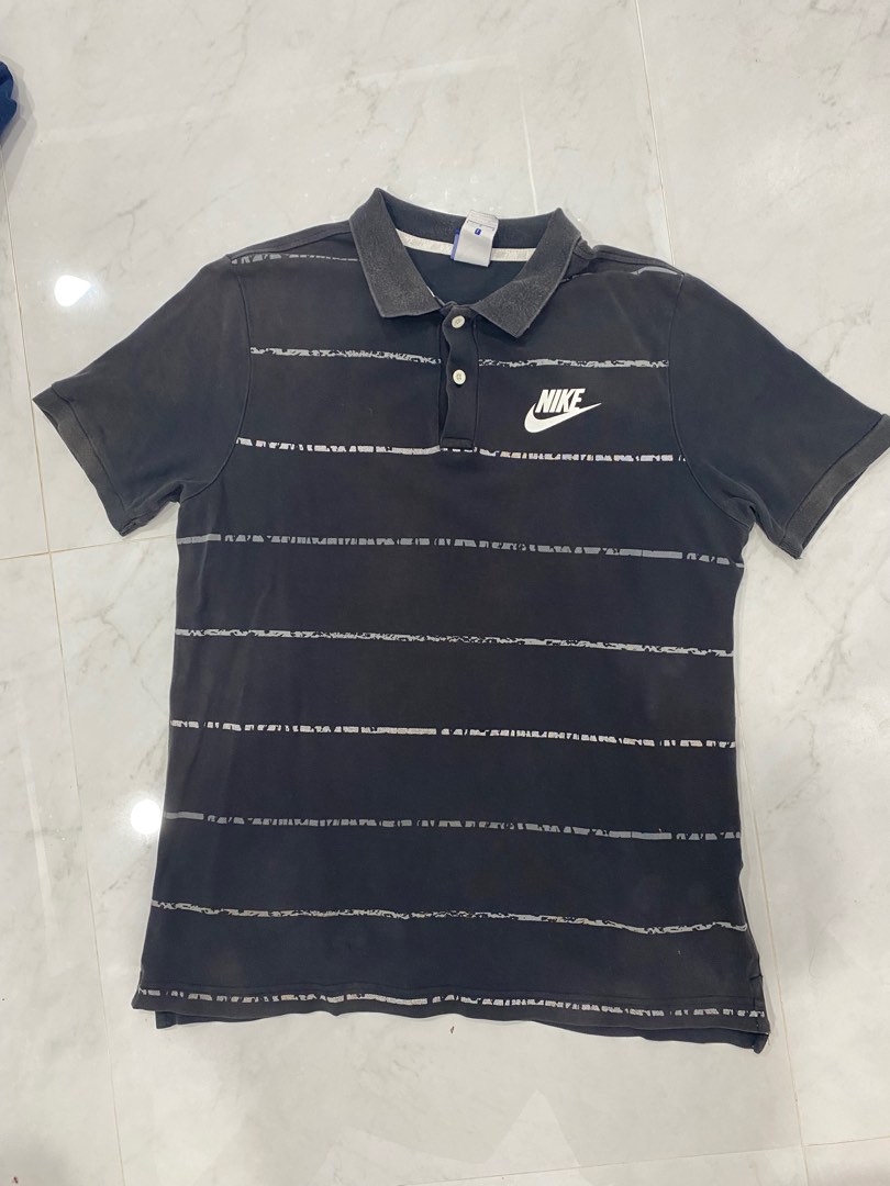 Nike Collar, Men's Fashion, Tops & Sets, Tshirts & Polo Shirts On Carousell