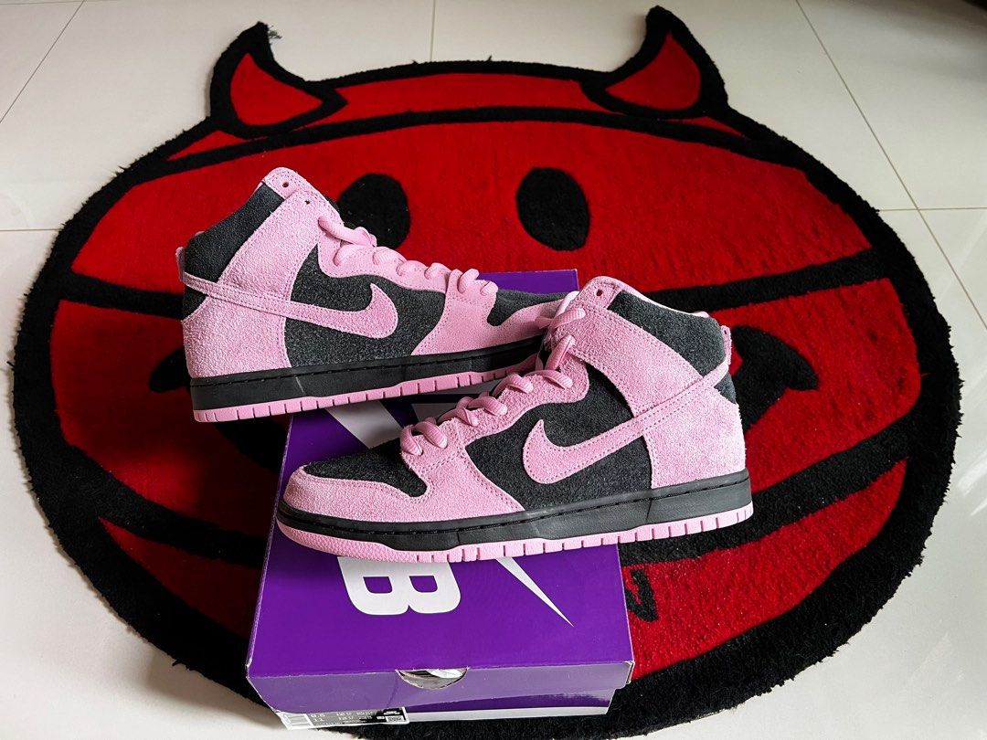 Pink Dunk Invert Celtics Nike Dunk High Pro Premium-Invert Celtics