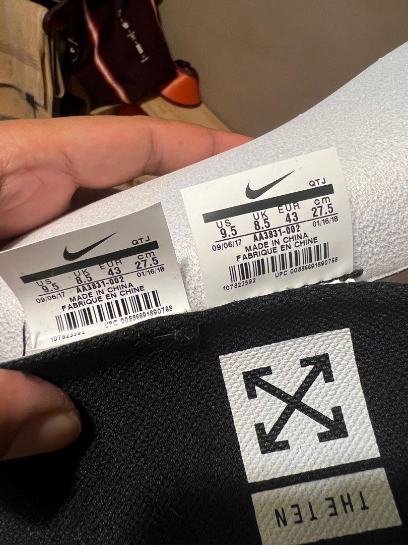 Nike Offwhite Vapormax 2.0 Men s Fashion Footwear Sneakers on