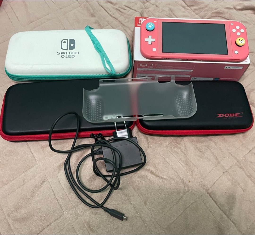 Nintendo Switch Lite Handheld Console Coral