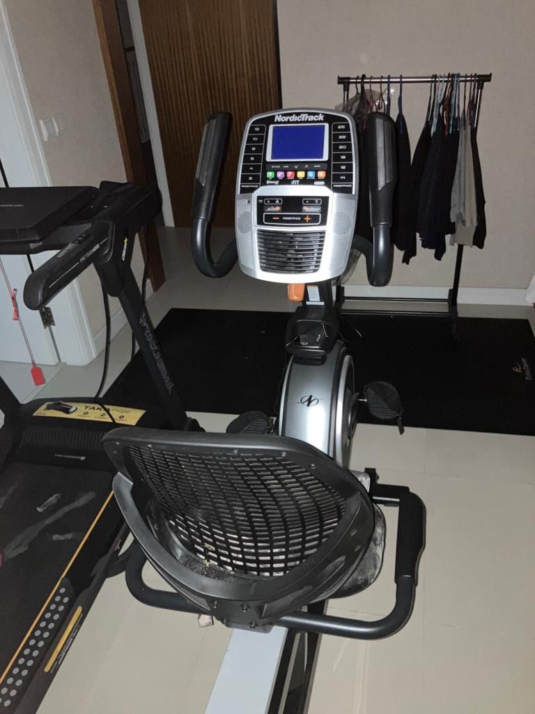 NordicTrack Recumbent Cycle Indoor Stationary Bike Sports