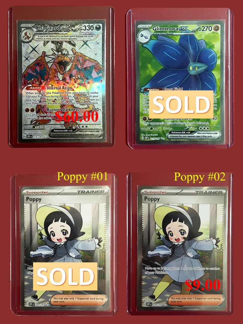 Poppy - 220/197 - SV03: Obsidian Flames - Pokemon