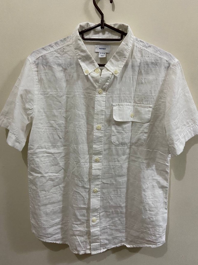 Old navy top white polo