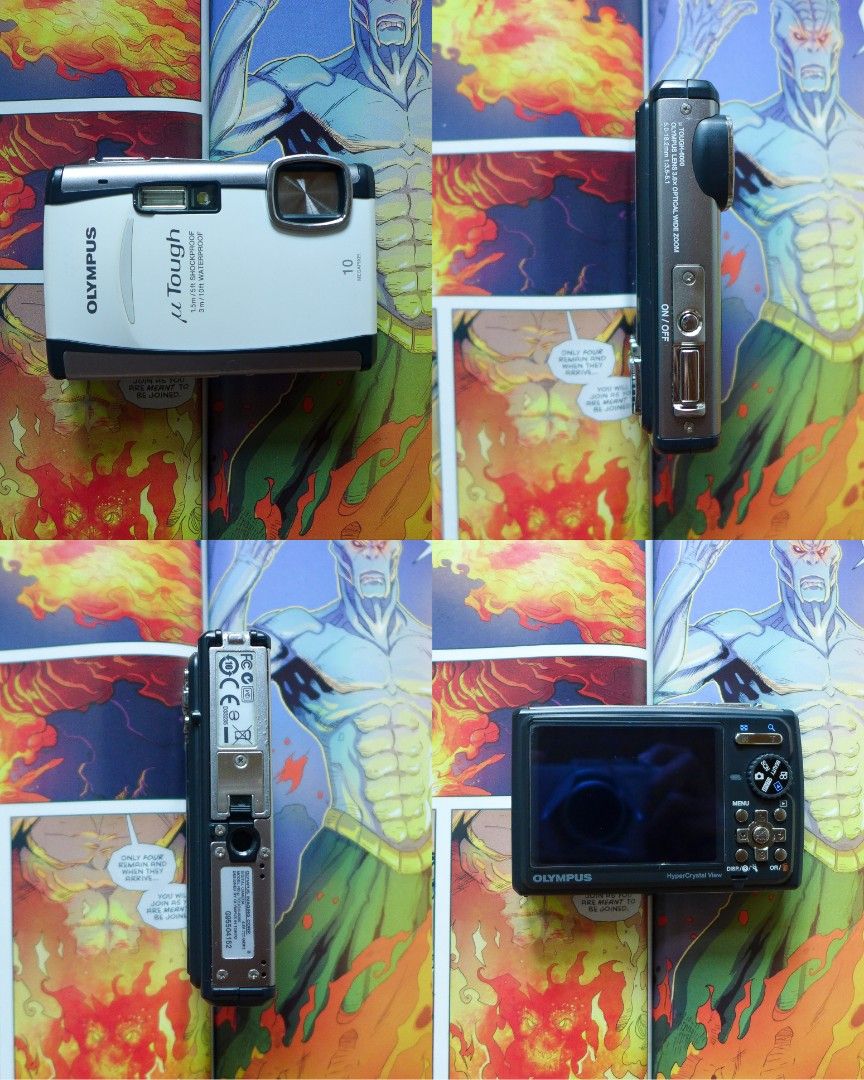Appareil Photo Olympus Tough 6000 étanche - 10 MP - Zoom 3x - Occasion Fonctionnel