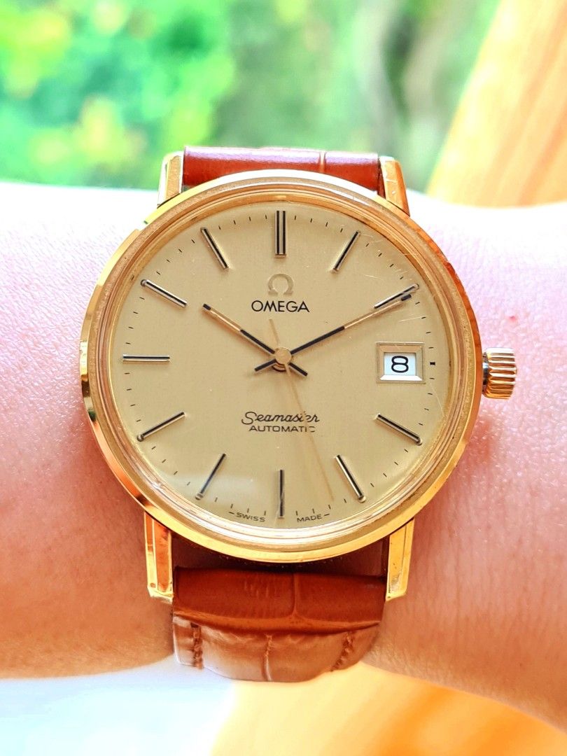 Gold seamaster sale