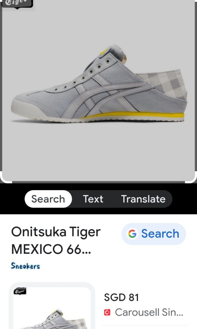 Onitsuka Tiger (Category: Sneakers) located in Singapore. Submitted by mikanotty891552 (Listing ID 1252975458, Image 1). Description: .