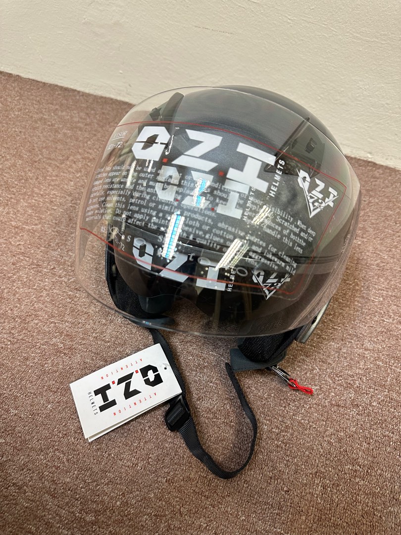 OZI LTA approved helmet, Motorcycles, Motorcycle Apparel on Carousell