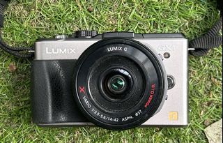 Panasonic Lumix DMC-GX1 Silver Mirrorless Camera