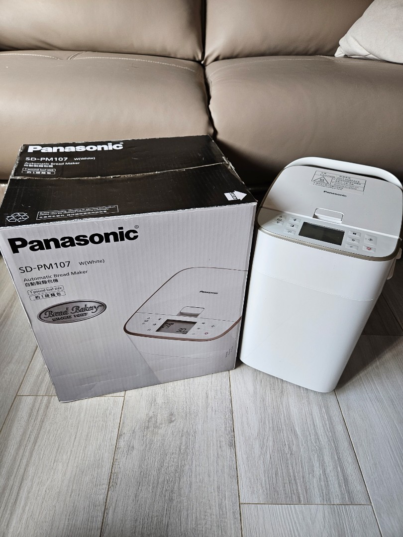 Panasonic SD-PM107, 家庭電器, 廚房電器, 麵包機- Carousell