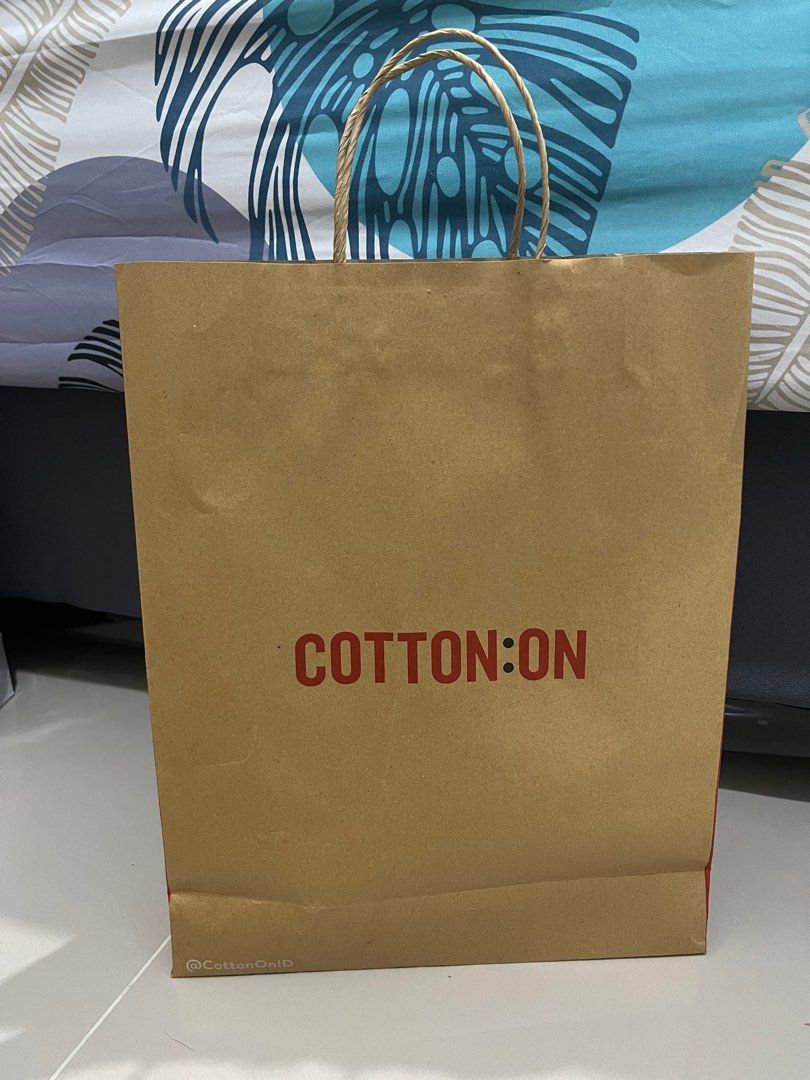 Paper bag cotton on outlet