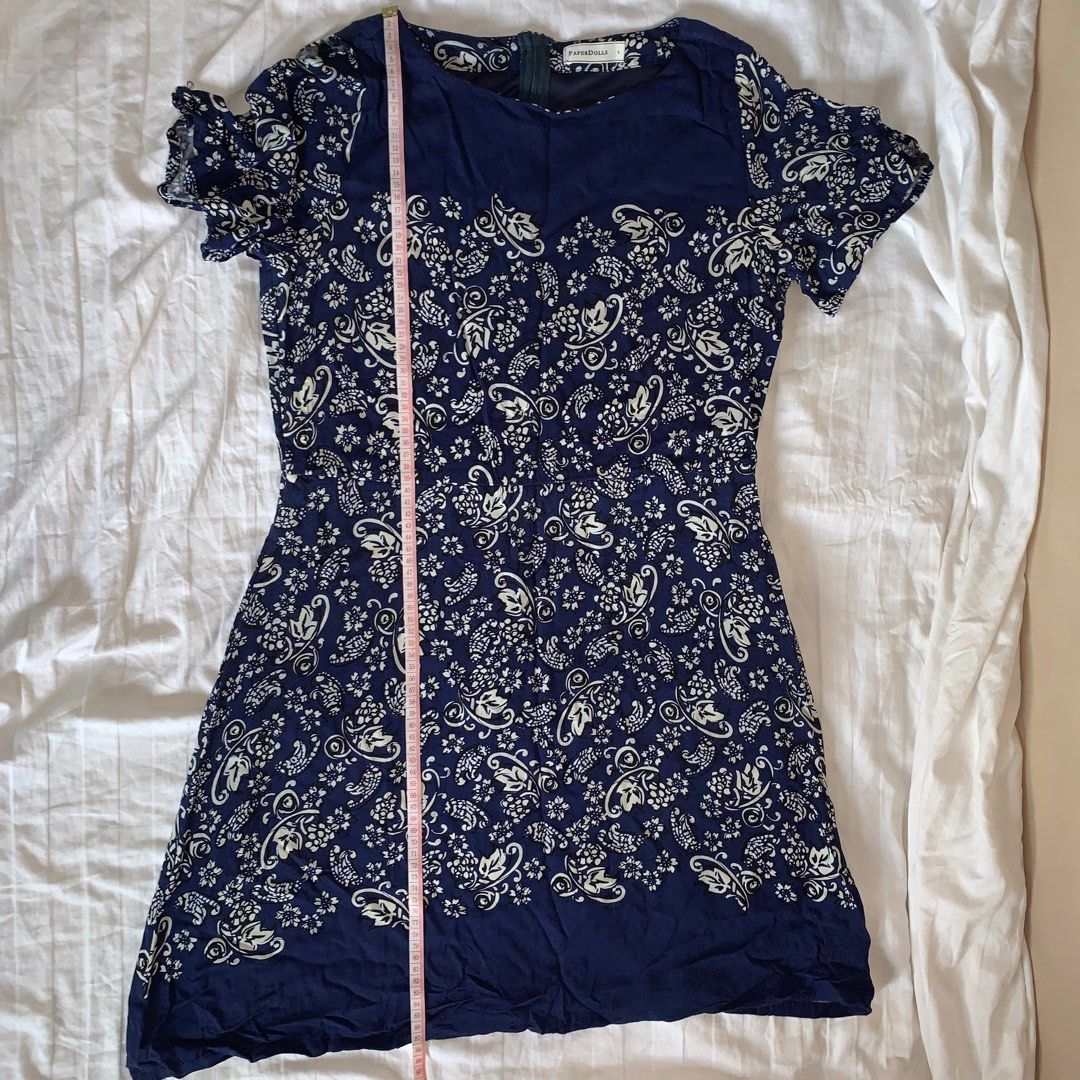 paper dolls navy lace dress Paper Dolls Navy Lace Evening Dress size 8