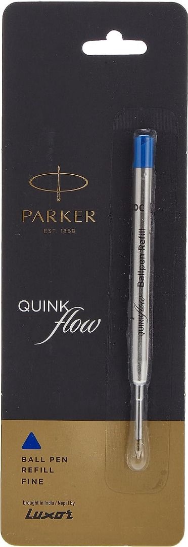 Genuine Parker Quink Rollerball Pen Refill Refill - Blue - Fine