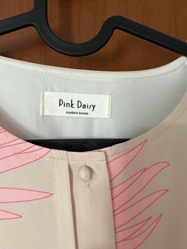 Pink Daisy from Korea Short Dress
