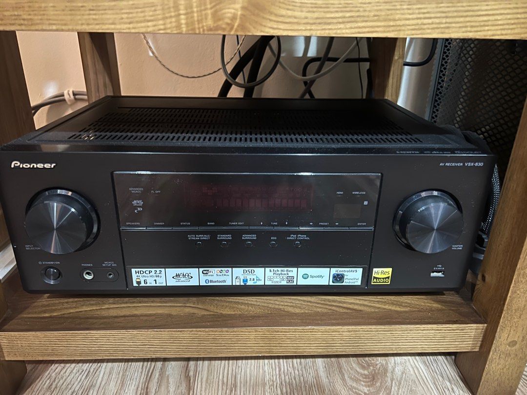 Dilwe Télécommande pour VSX-830-K AXD7739 Télécommande pour Pioneer VSX