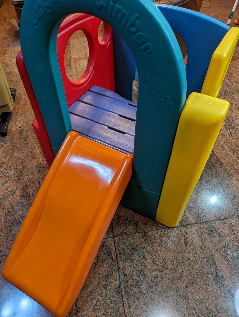 Plastic slide for toddlers. Made in korea on Carousell