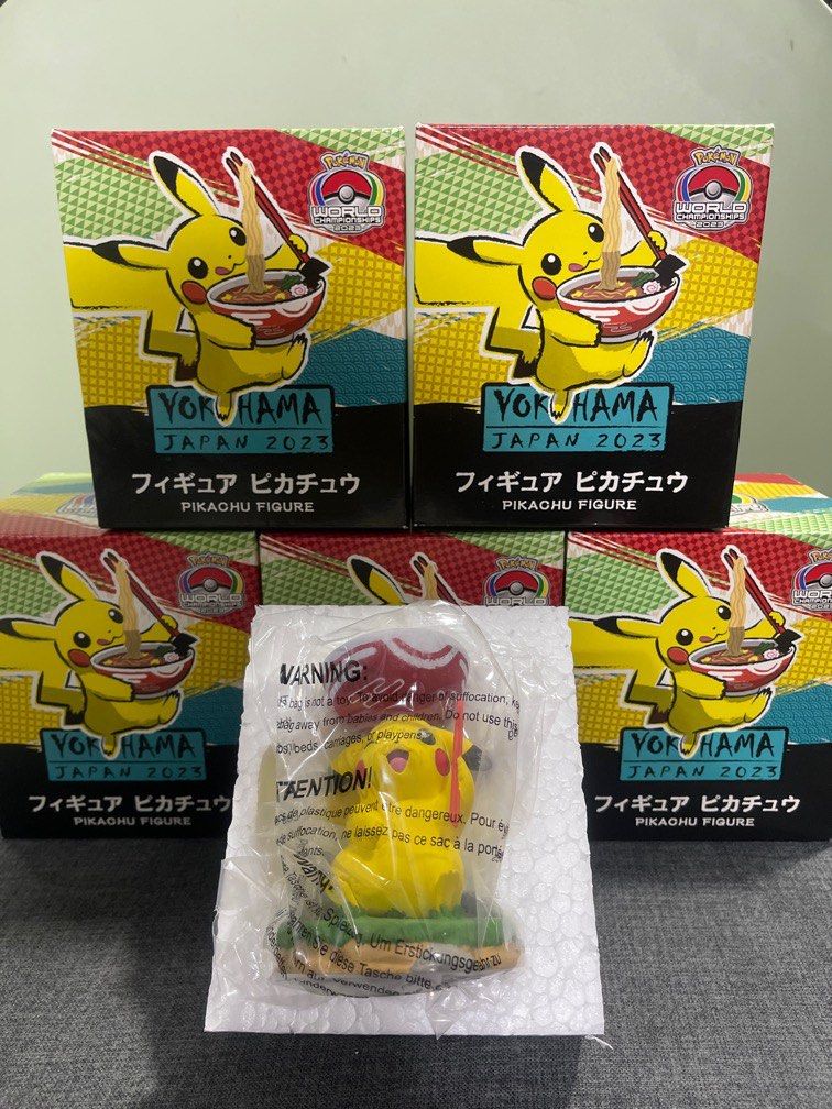 Pokemon World Championships 2023 Pikachu Statue, Hobbies & Toys, Toys