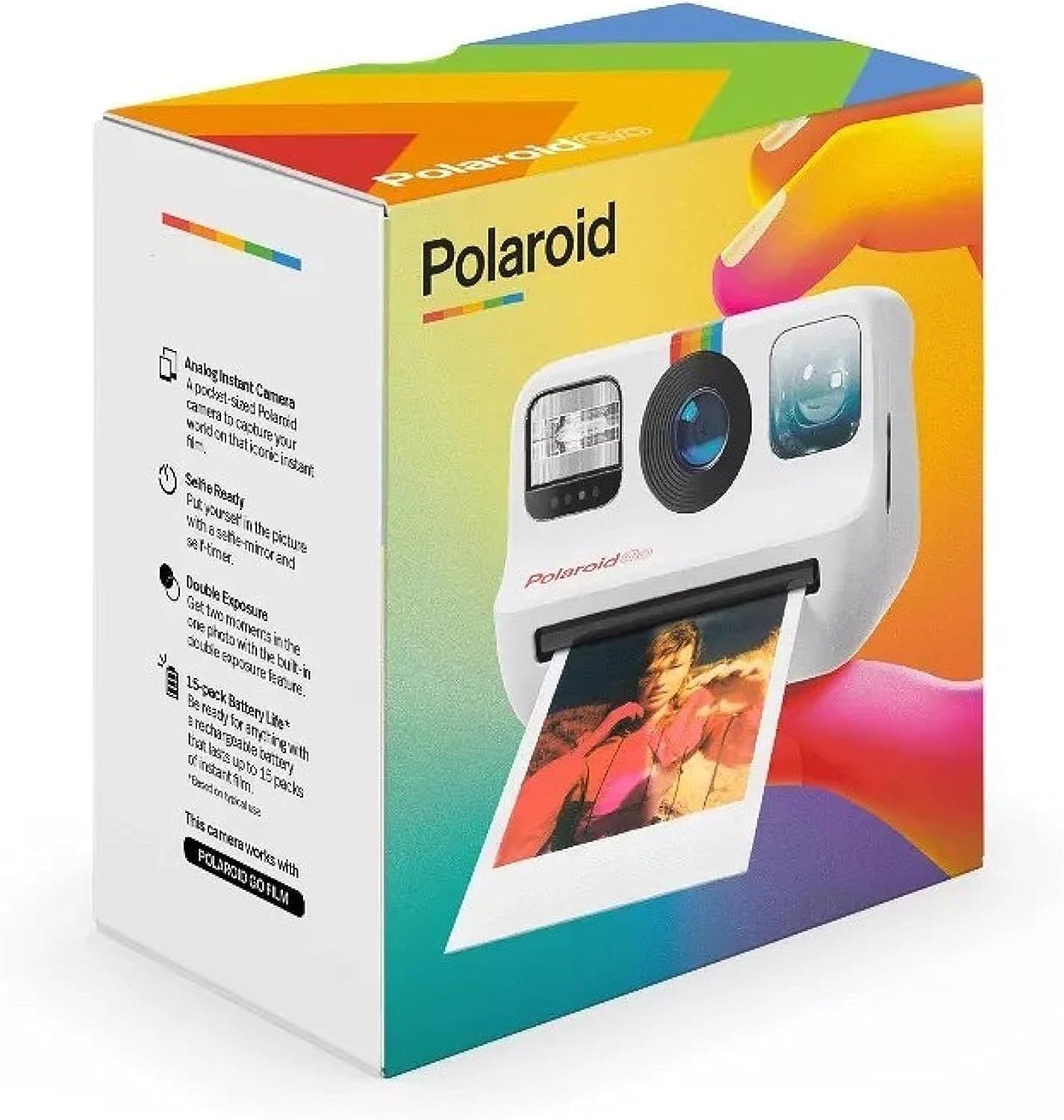 Polaroid Now+ 2nd Generation I-Type Instant Film Bluetooth Connected App  Controlled Camera - Forest Green (9075) + Polaroid Color Film for I-Type +  Photo Album 