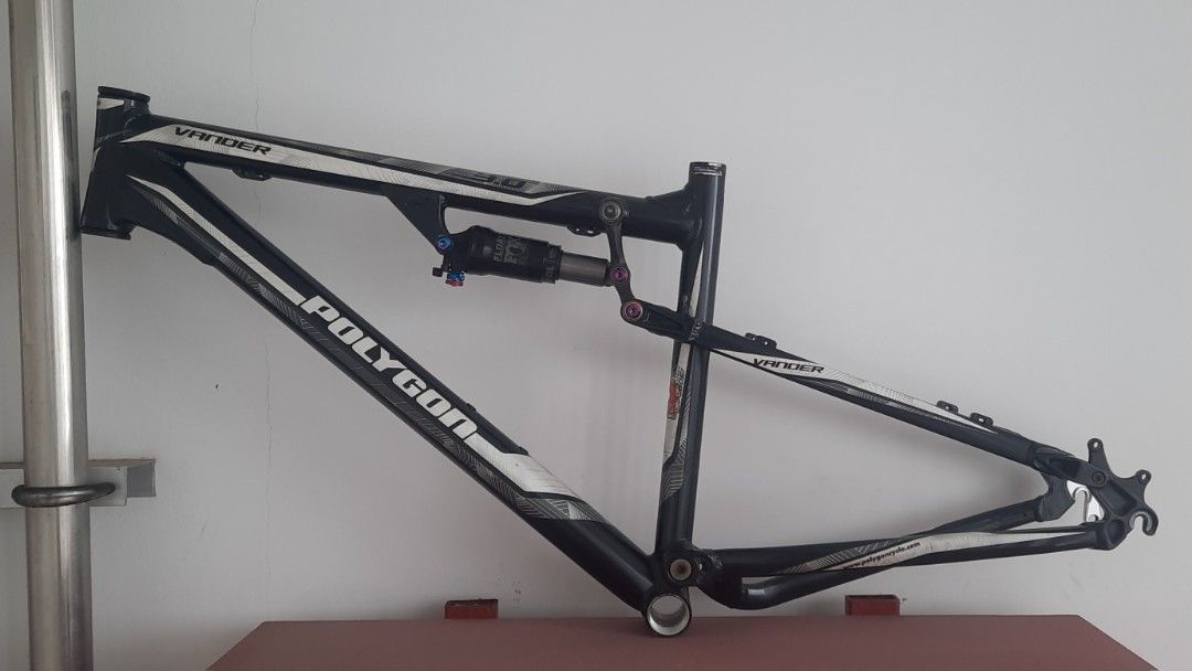 Polygon Vander 3.0 full suspension 26 mtb frame Sports Equipment Bicycles Parts Bicycles on Carousell