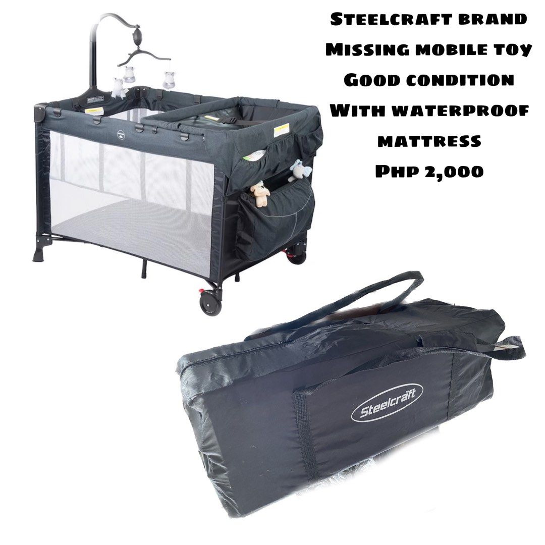 Kids portable cot discount