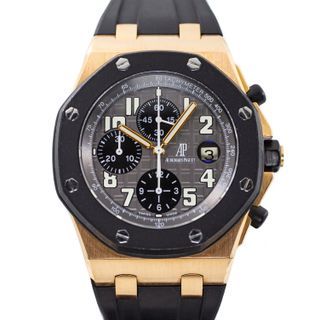 Preowned Audemars Piguet ROO Offshore in Rose Gold Rubberclad Ref: 25940OK.OO.D002CA.01