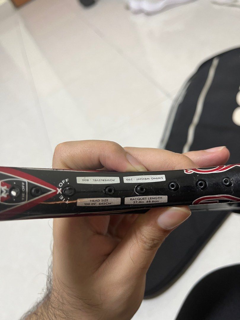 Prince Exo 3 Hybrid 100 Tennis Racket, Sports Equipment, Sports & Games