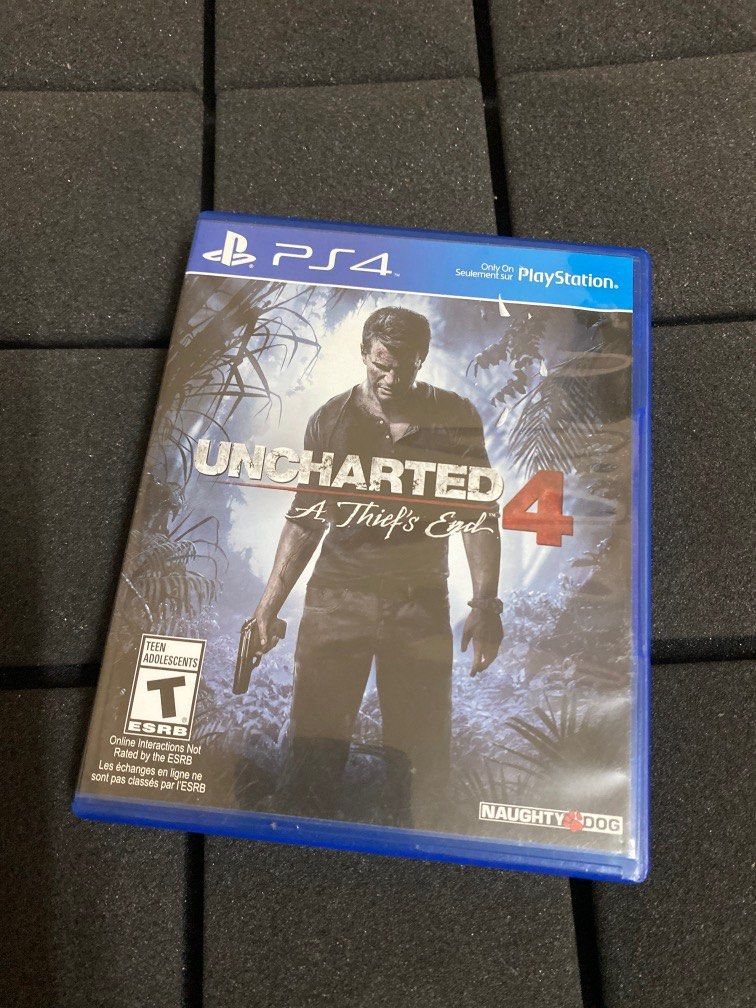 Uncharted 4 store second hand