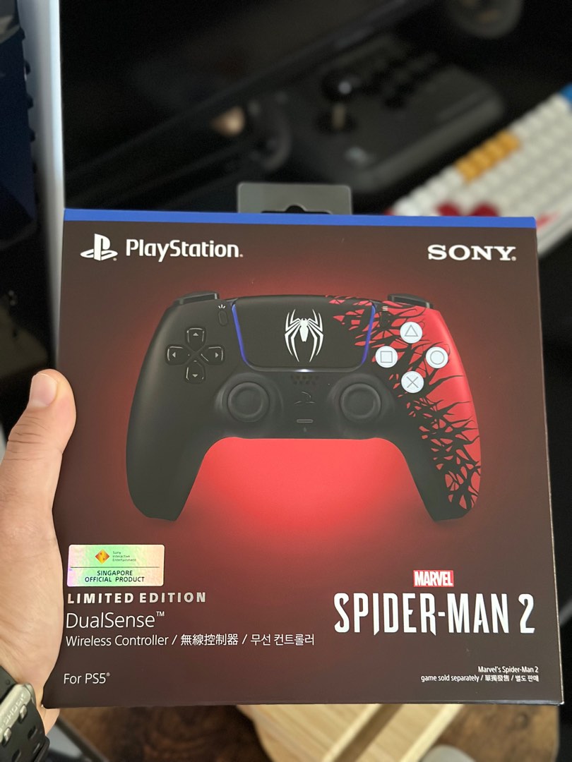 Ps5 spiderman 2 controller, Video Gaming, Gaming Accessories