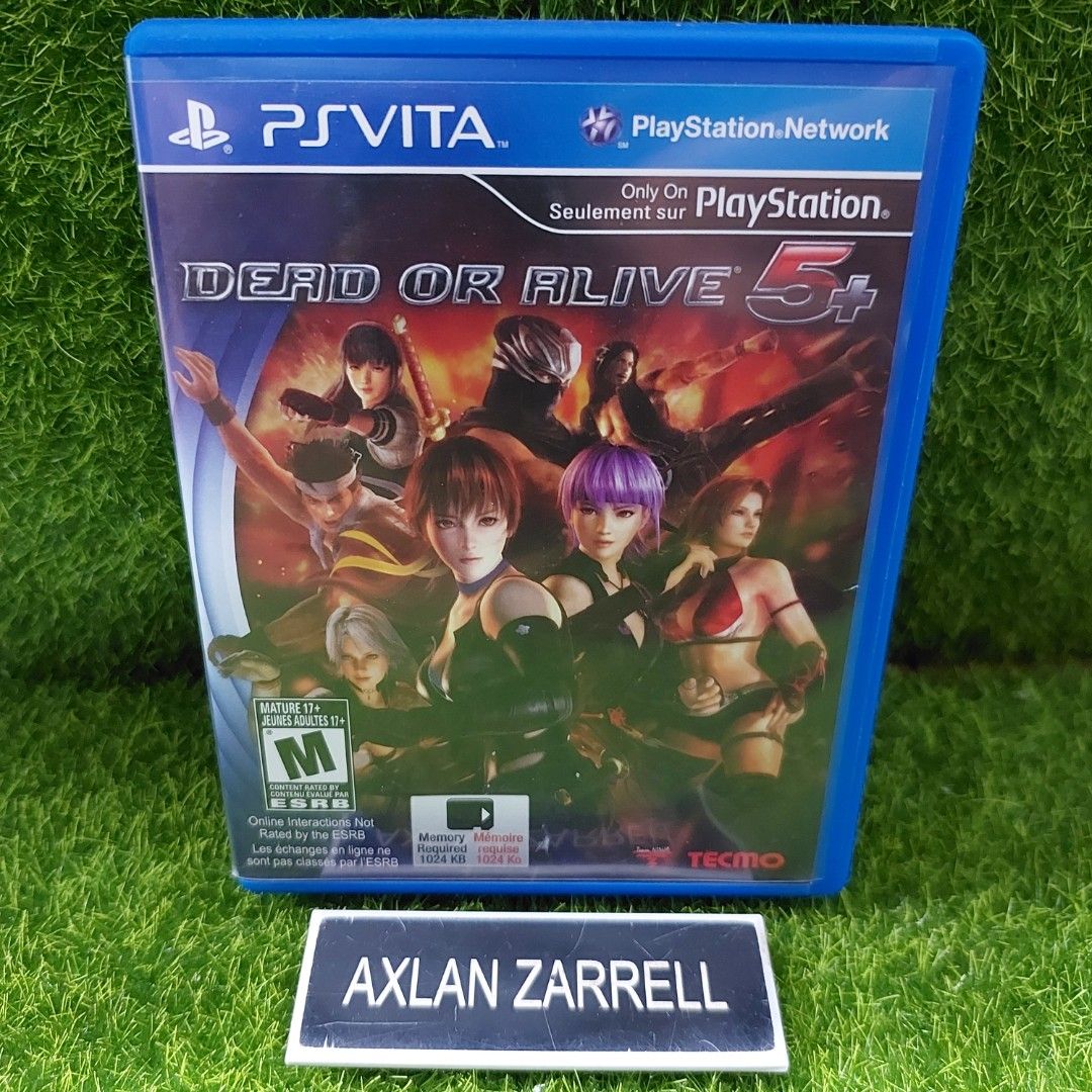 PS VITA Dead Or Alive 5 Plus, Video Gaming, Video Games, PlayStation on