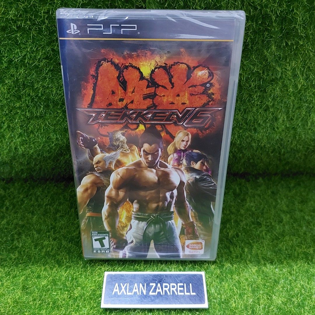 PSP UMD GAMES Tekken 6 (New & Sealed), Video Gaming, Video Games,  PlayStation on Carousell