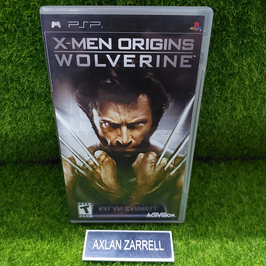 PSP UMD GAMES X Men Origins Wolverine X-Men, Video Gaming, Video Games,  PlayStation on Carousell