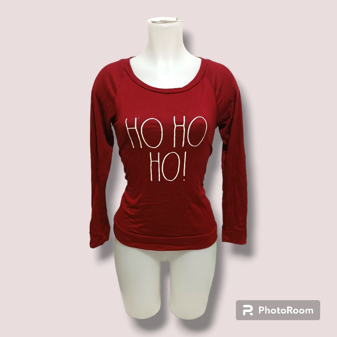 Rae Dunn Christmas sweater, Women's Fashion, Tops, Longsleeves on Carousell