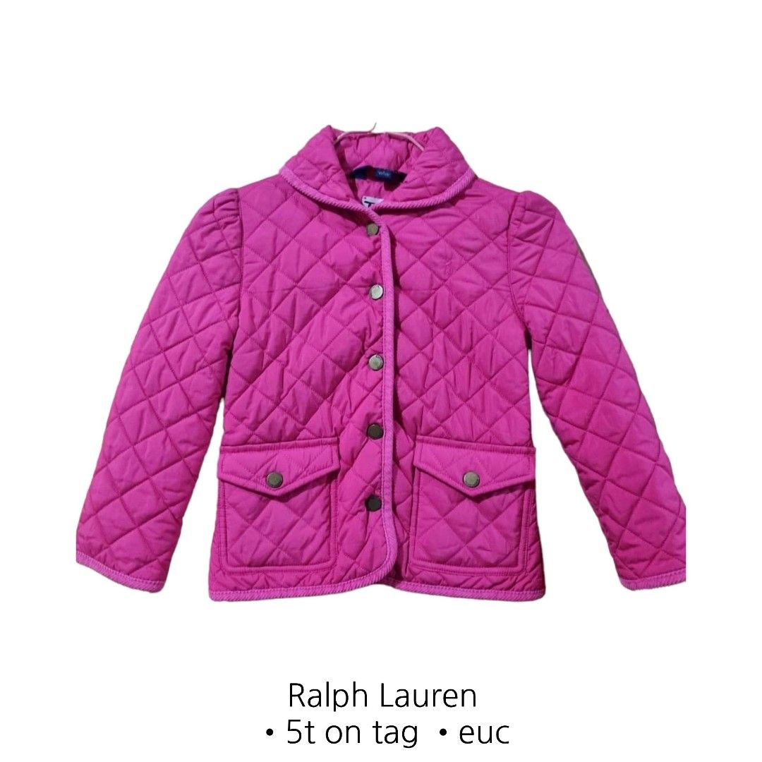 Ralph Lauren Kids Quilted Jacket, Babies & Kids, Babies & Kids Fashion on Carousell