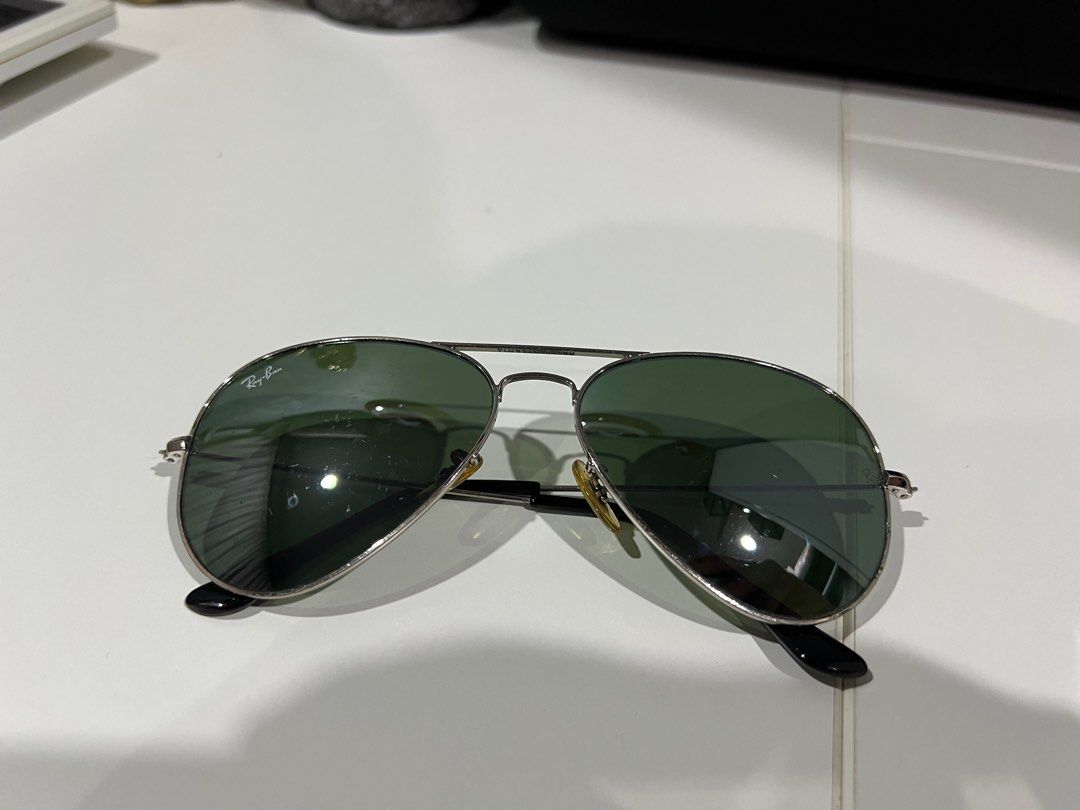Aviator large shop metal rb3025 w3277