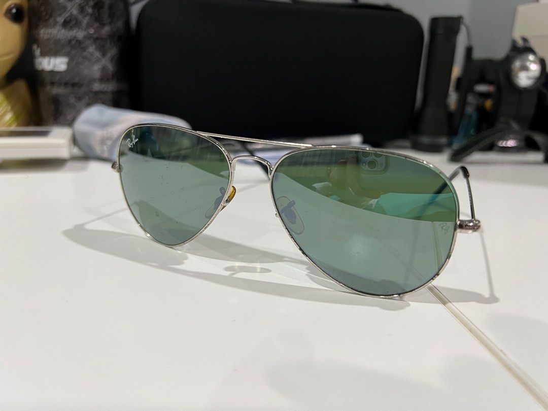 AUTHENTIC RAYBAN AVIATOR LARGE METAL RB3025 W3277