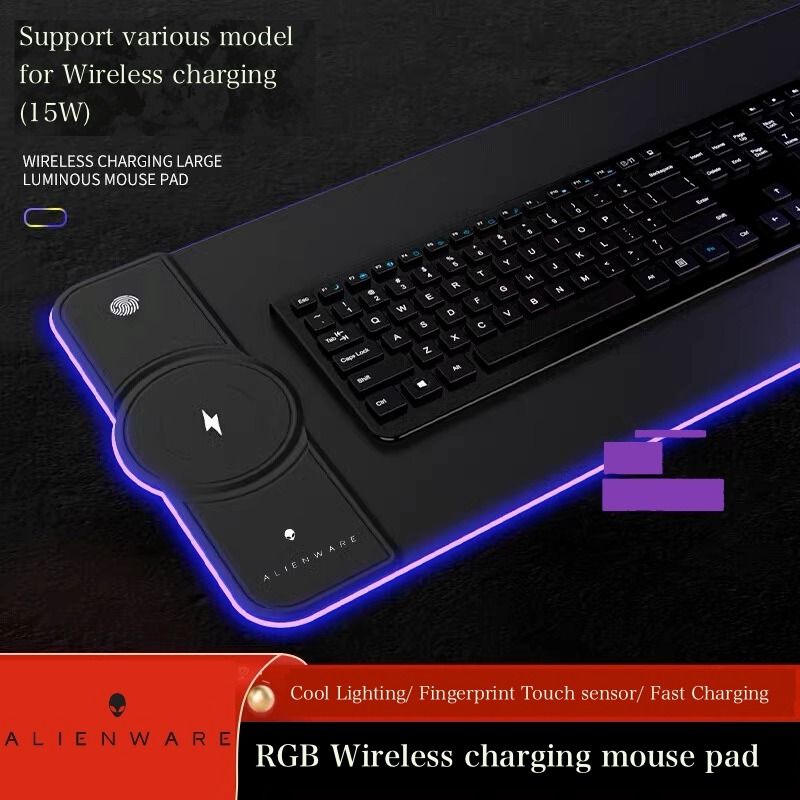Monster pusat rgb gaming mousepad v2 wireless best sale charging