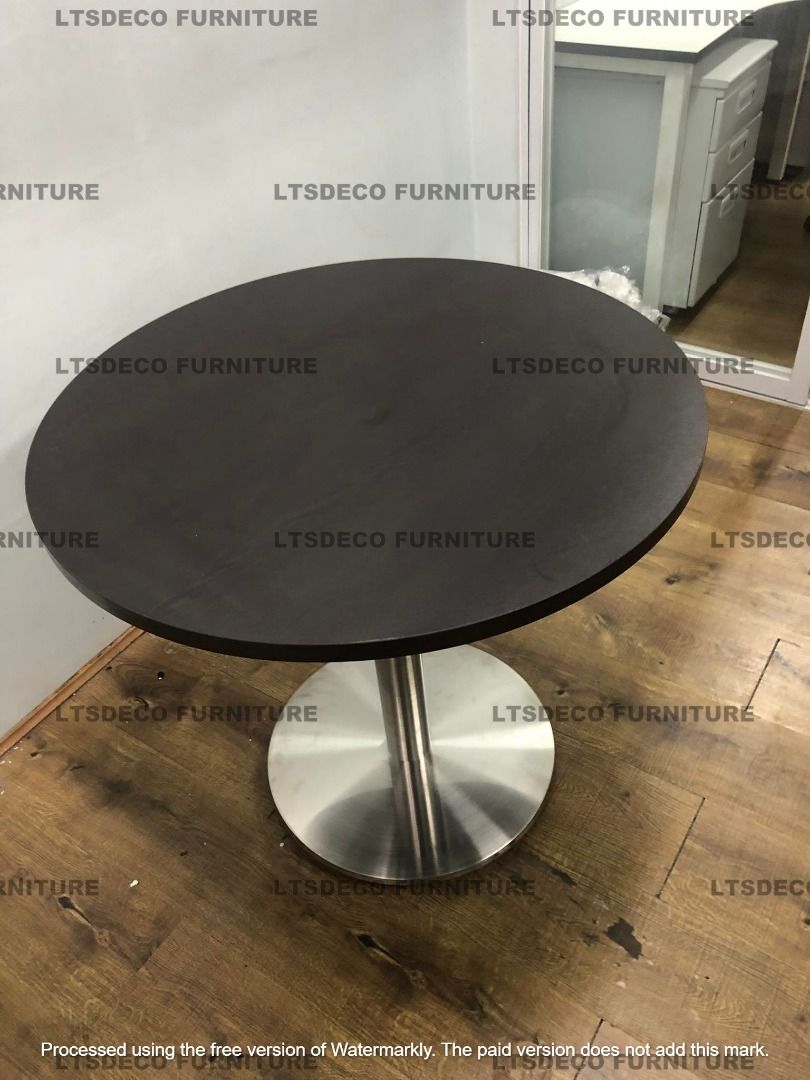 ROUND TABLE OFFICE PARTITION FURNITURES on Carousell
