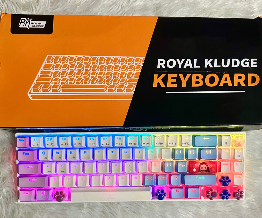 Royal Kludge RK71 RGB Wireless Mechanical Keyboard, Computers & Tech ...