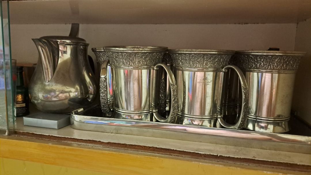 Royal Selangor Pewter Mugs and Jug, Furniture & Home Living