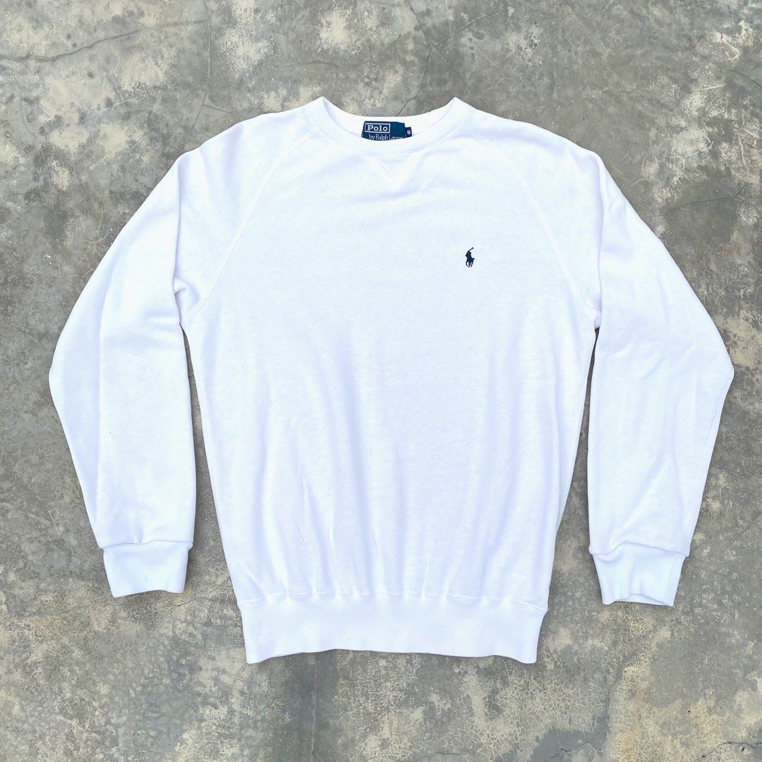 Polo 2025 white sweatshirt