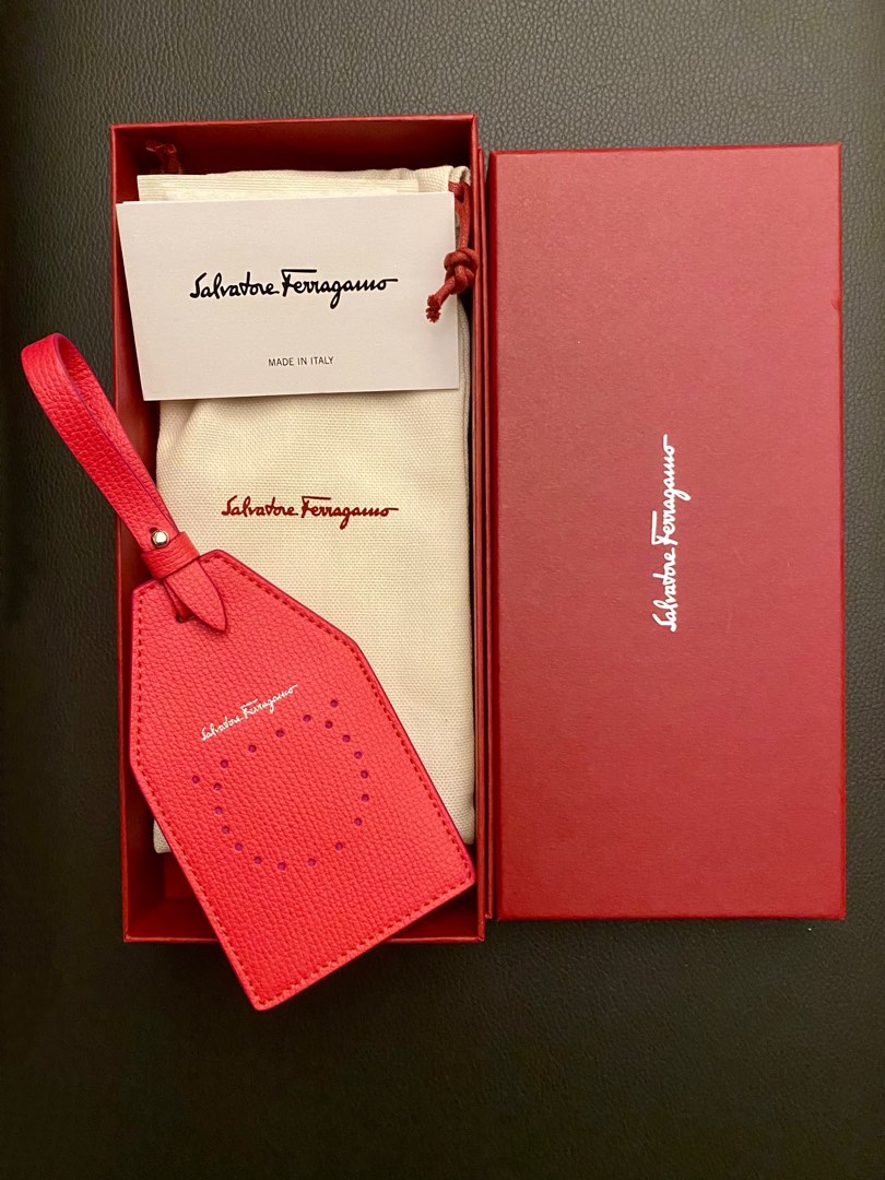 Salvatore Ferragamo Luggage Tag BNIB
