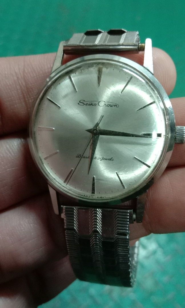 Seiko crown 21 best sale jewels