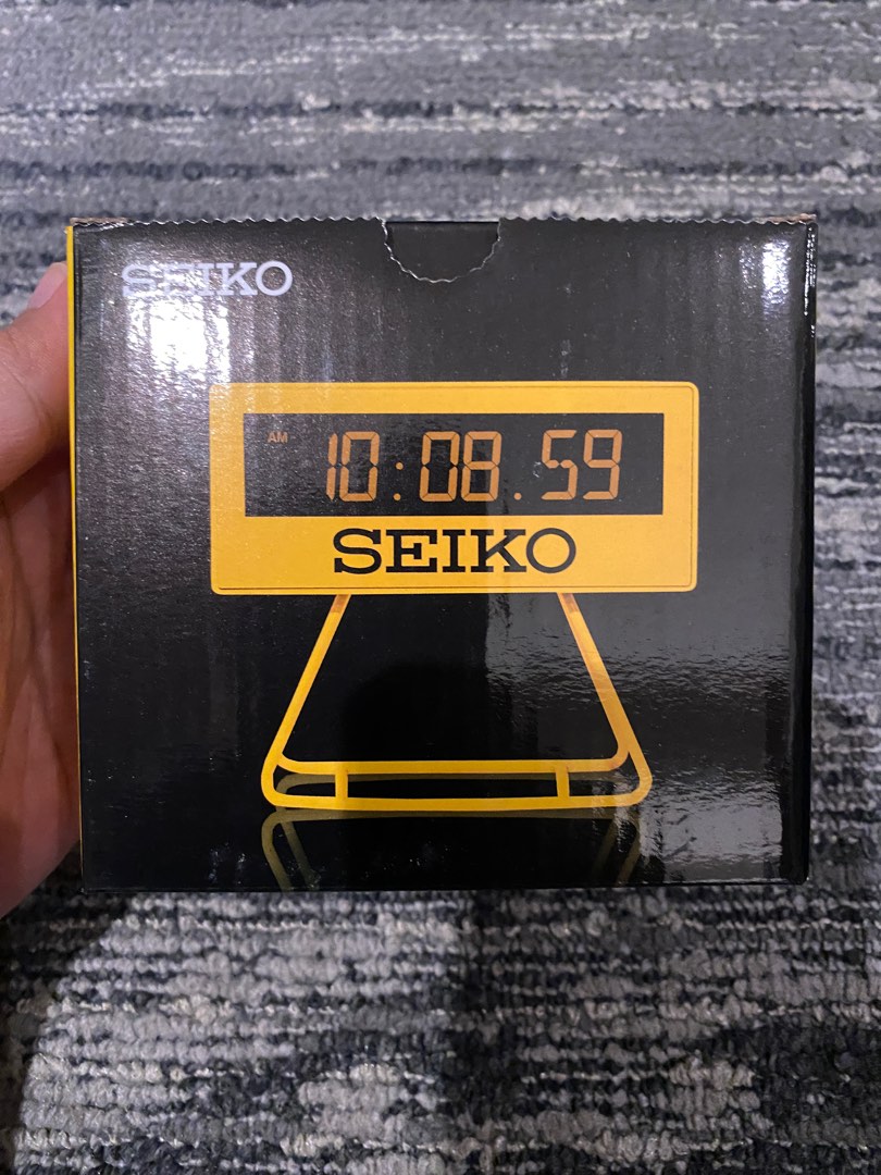 Seiko digital clock, Furniture & Home Living, Home Decor, Clocks on