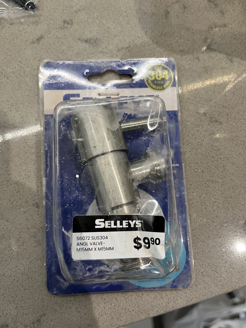Selleys Angle Valve, Furniture  Home Living, Home Improvement   Organisation, Home Improvement Tools  Accessories on Carousell